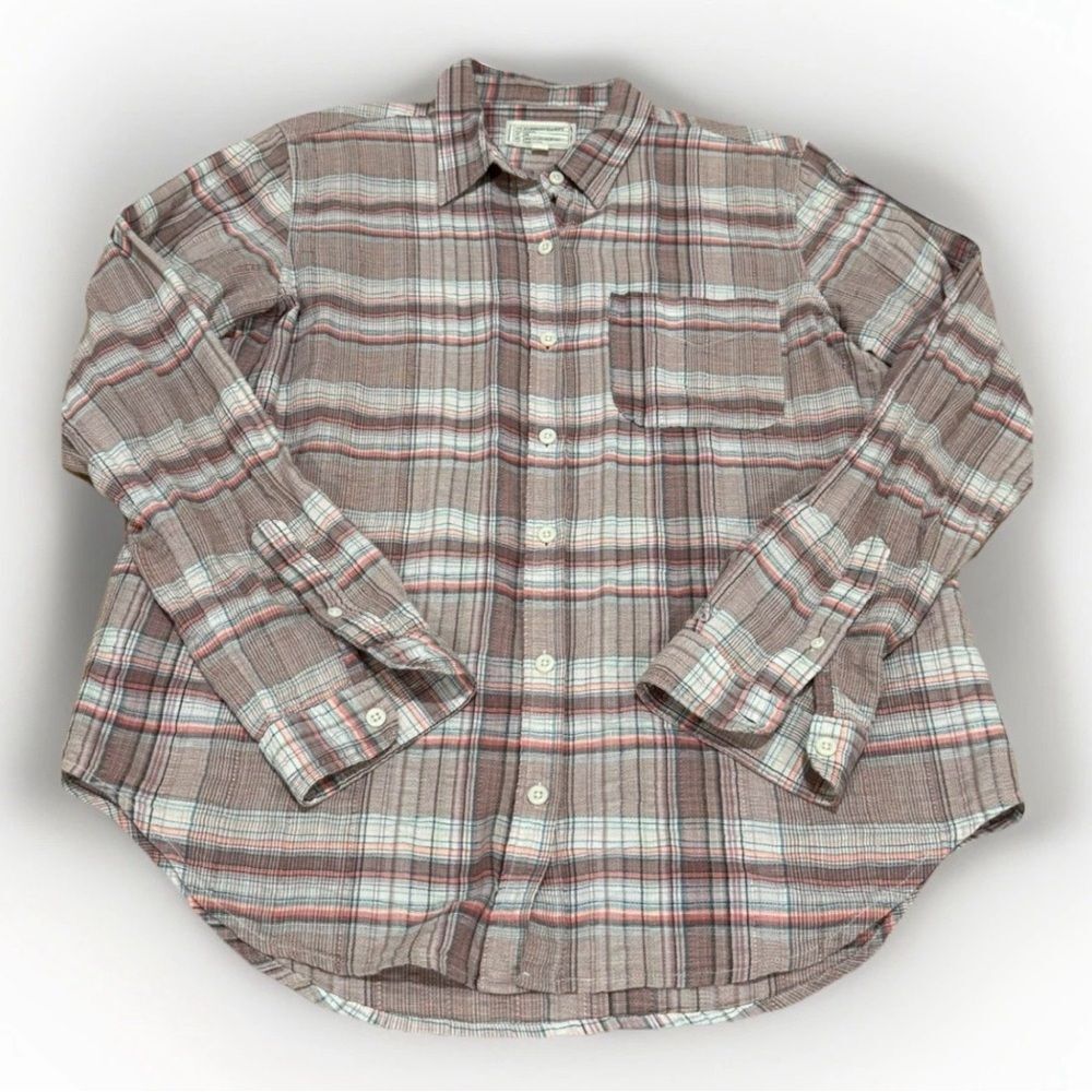 Current/Elliott plaid top sz 2 NWOT